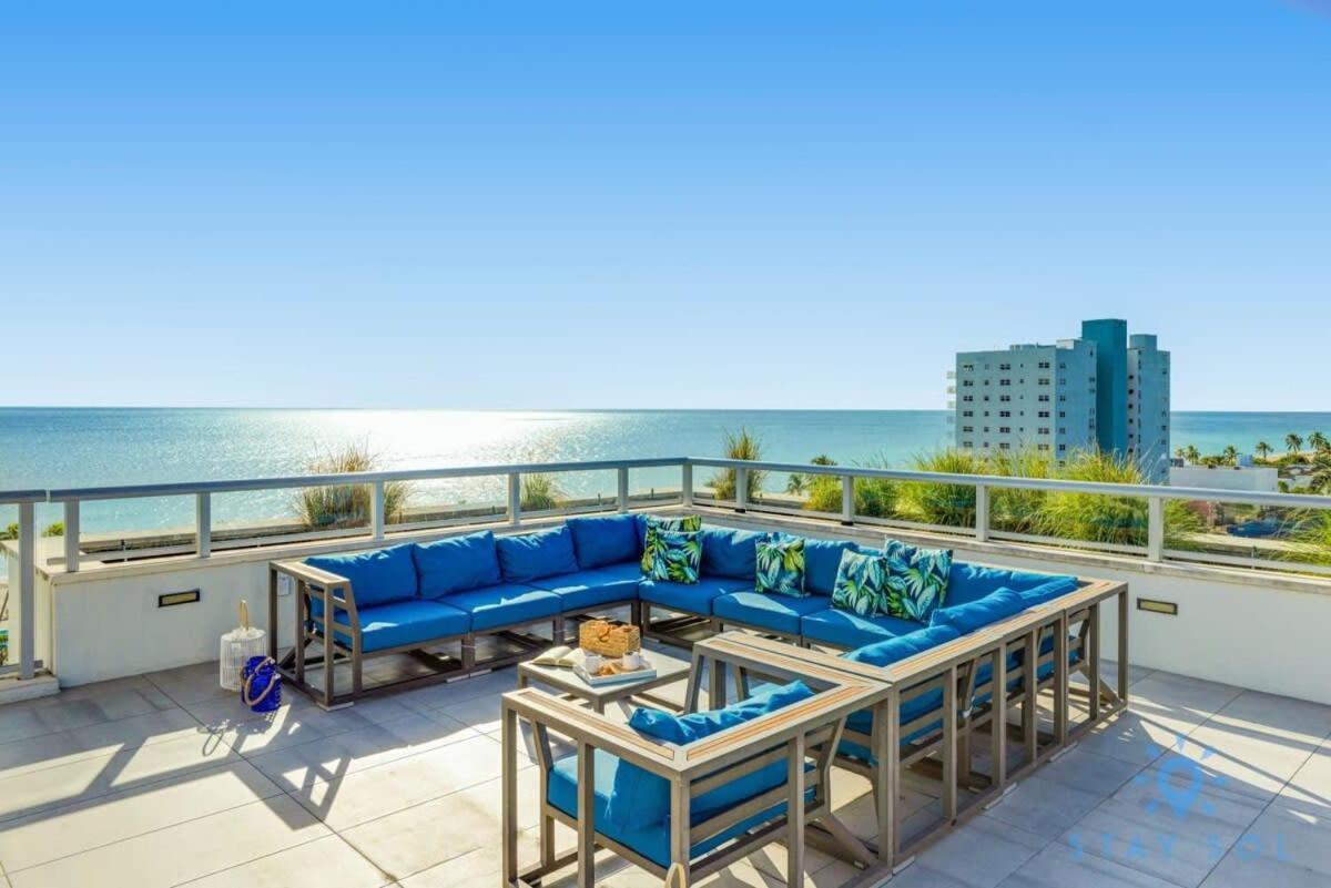 Beachfront Condo Resort - ROOFTOP POOL Hollywood Esterno foto